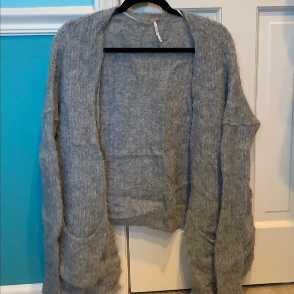 Free people grey sweater
